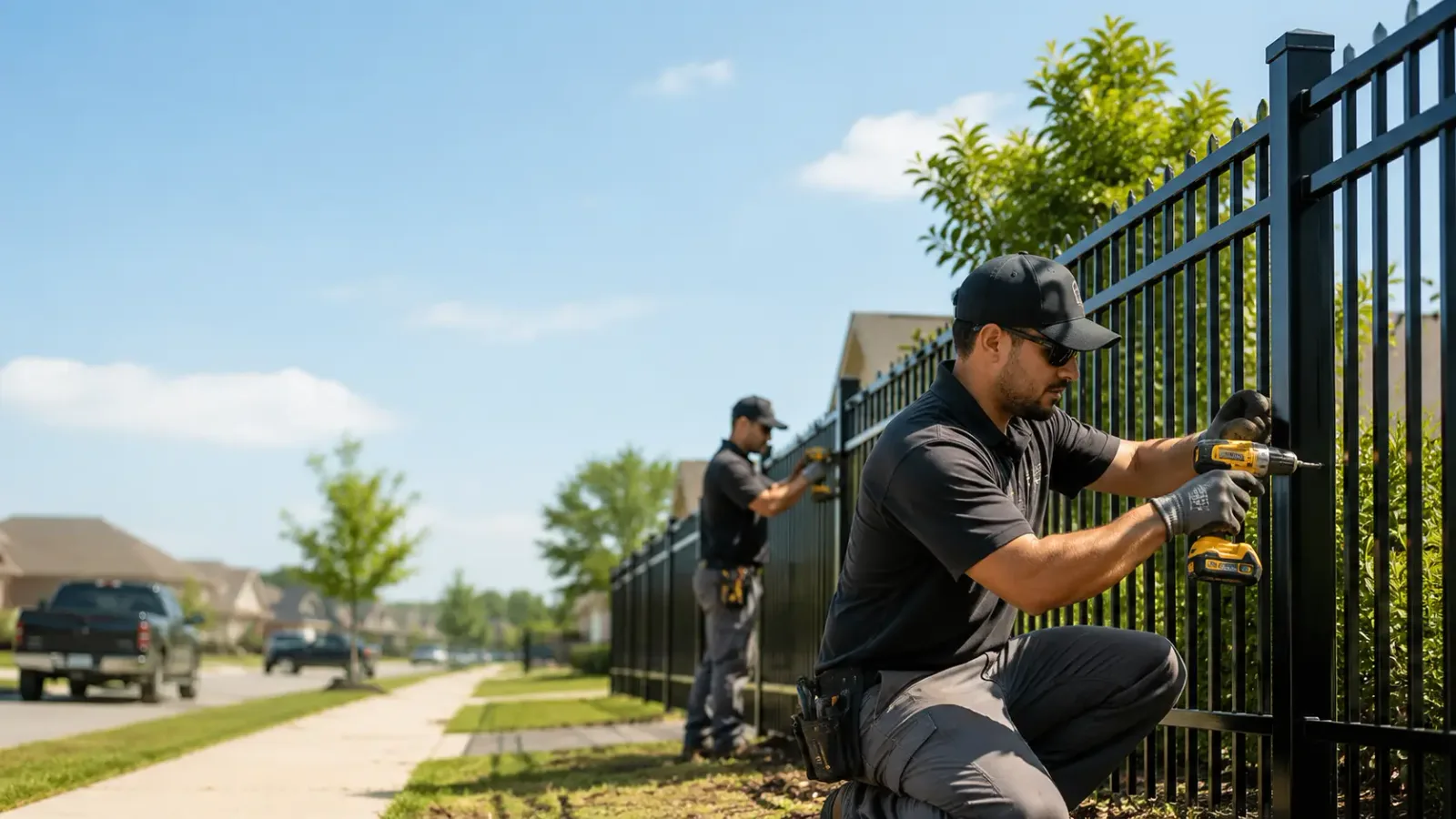 Metal Fence Installation in Pawnee, TX